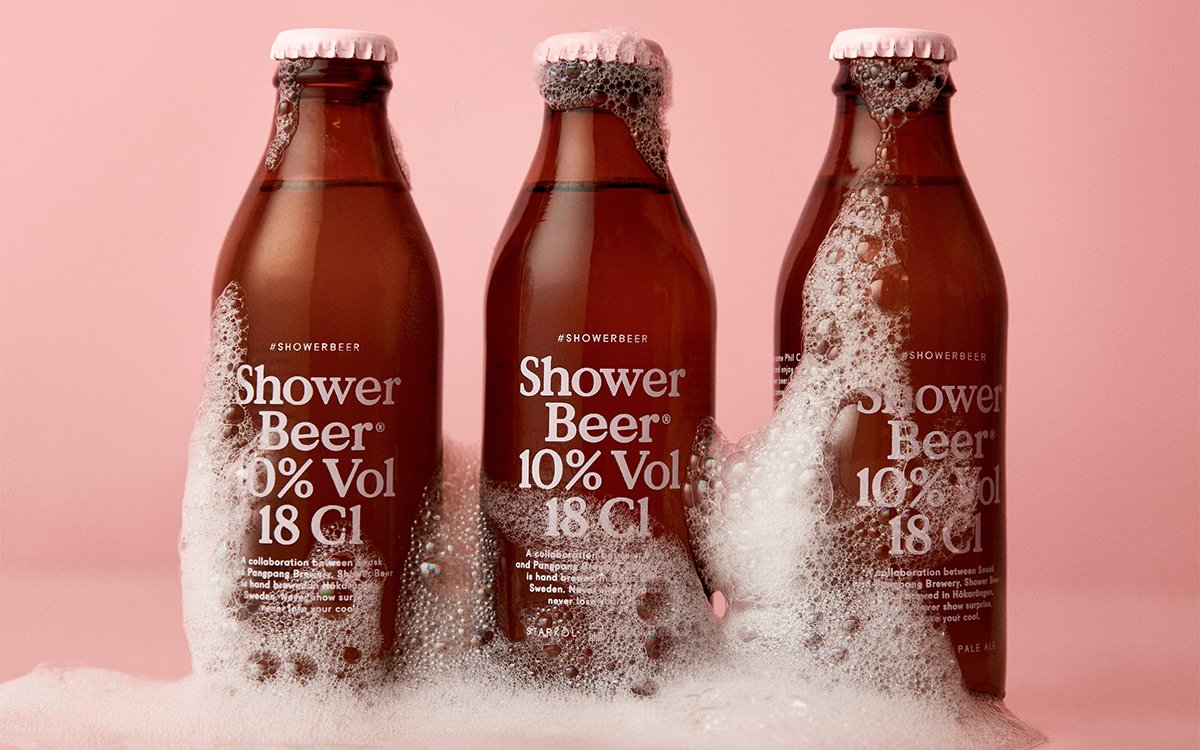 Shower Beer: This Beer Is Made Specifically for Drinking in the Shower