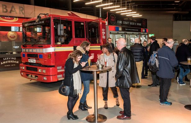 This Fire Engine Has Been Turned Into a BAR Where You Can Try New Craft Beers